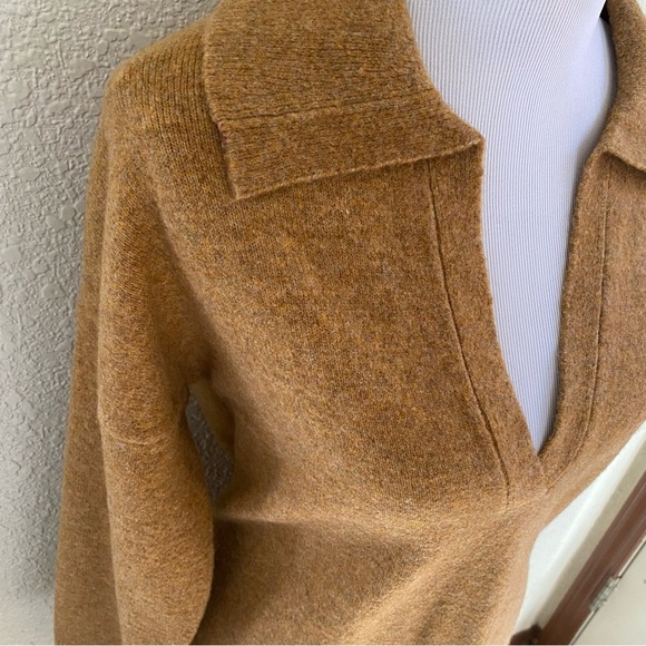 Abercrombie & Fitch Sweater Dress Long Sleeve Tight Knit Collared Short: L - Picture 2 of 10